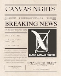 canvas as nights breaking news flyer